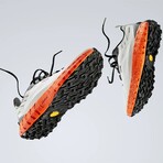 Men's // 001 G+ Spike Shoe // Grey + Orange (8)