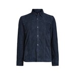 Wil Suede Shirt Jacket // Night Sky (S)