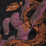 Peace Snake T-Shirt // Black (S)