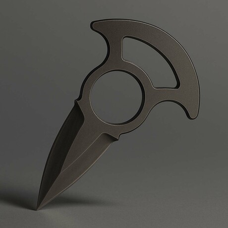 THE RZN Mk1 // Push Dagger // Powder Coated