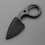 THE MKY-X3 // Neck Knife // Powder Coated