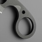 THE MKY-X3 // Neck Knife // Powder Coated