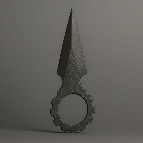 THE ARC-7 // Push Dagger // Powder Coated