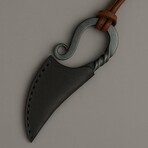 THE VX-9 // Neck Knife // Stone Washed