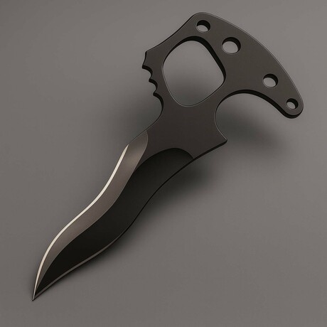 THE EDG-X // Push Dagger // Powder Coated