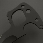 THE EDG-X // Push Dagger // Powder Coated