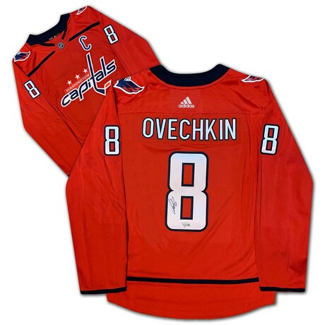 Alexander Ovechkin // Washington Capitals // Signed Adidas Jersey