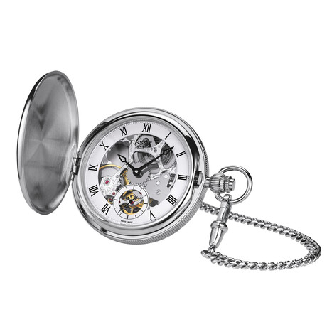 Tissot Unisex Bridgeport Skeleton Pocket Manual Wind // T8594051927300
