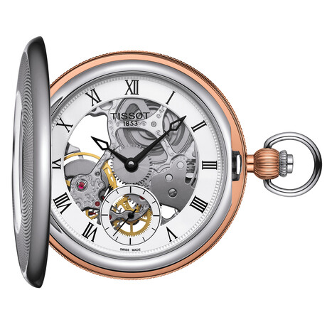 Tissot Unisex Bridgeport Skeleton Pocket Manual Wind // T8594052927300