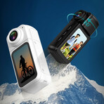 TOKK S70: Rotating Lens Action Camera // White