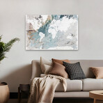 Neutral World Map Canvas Art Print by Kent Youngstrom (16"H x 24"W x 1.5"D)