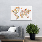 Autumn Meadow World Canvas Art Print by Laura Marshall (16"H x 24"W x 1.5"D)