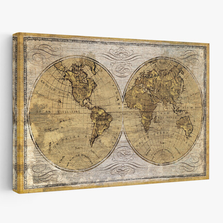 Worldwide I Canvas Art Print  by James Wiens (16"H x 24"W x 1.5"D)