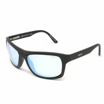 Unisex // Genesis Sport Wrap W/Interchangeable Lens Sunglasses // Black