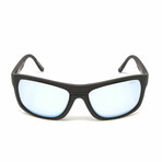 Unisex // Genesis Sport Wrap W/Interchangeable Lens Sunglasses // Black