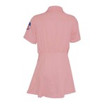 Geena Davis // Signed 'Rockford Peaches' Pink Women's Baseball Jersey