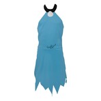 Rosie O'Donnell // Signed 'The Fintstones' - Betty Rubble Blue Dress