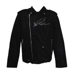 Henry Winkler // Signed WULFUL Men's Faux Bomber Leather Biker Jacket