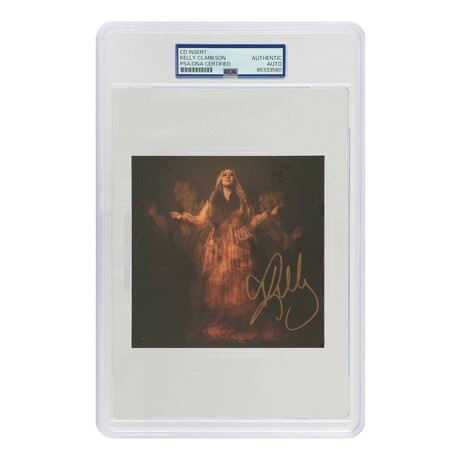Kelly Clarkson // Signed 'Chemistry' 5x5 CD Insert