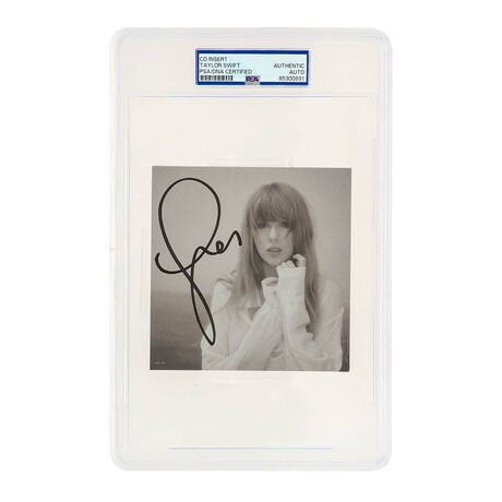 Taylor Swift // Signed 'The Tortured Poets Department' 5x5 CD Insert