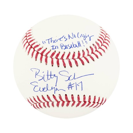 Bitty Schram // Signed Rawlings Official MLB Baseball w/inscription