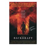 William Baldwin // Signed 'Backdraft' Movie Poster