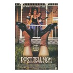 Christina Applegate // Signed 'Don't Tell Mom The Babysitter's Dead' Poster
