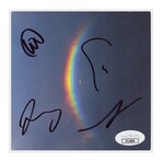 Coldplay // Signed 'Moon Music' 5x5 CD Insert Card (4 Sigs)