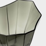 Reed Vase // Moss Green (Low)