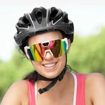 Smart Camera Glasses for Action Sports // Red