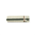 Ella Striped Cotton Hand Towel (Mustard)