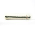 Ella Striped Cotton Bath Towel (Green)