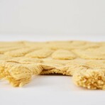 Sunshine Tasseled Cotton Bath Mat Set (Mustard)