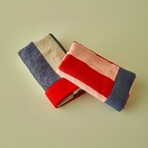 Line Striped Cotton Washcloth // Set of 2