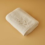 Exclusive Floral Embroidered Cotton Towel Set (4 Piece)