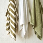 Belicia Striped Cotton Bath Towel