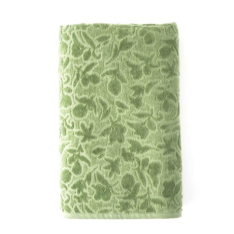 Jolia Cotton Bath Towels (Green)