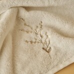 Exclusive Floral Embroidered Cotton Towel Set (4 Piece)