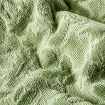 Jolia Cotton Bath Towels (Green)