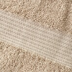 Premium Dorita Cotton Bath Towel (Beige)