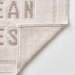 Clean & Fresh Bath Mat Set (Cream)