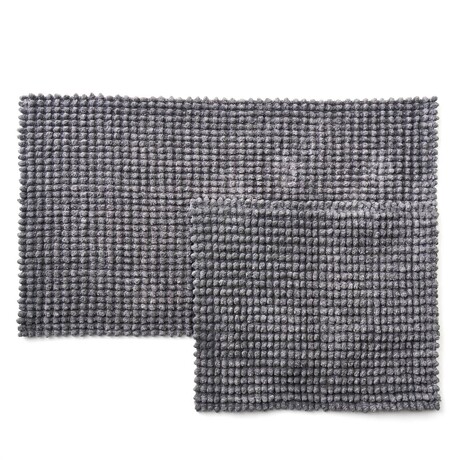 Cosy Bath Mat Set (Anthracite)
