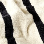 Ella Striped Cotton Hand Towel (Mustard)