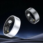 Space Aluminum Smart Ring // Black (7)