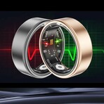 Space Aluminum Smart Ring // Black (7)