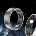 Space Aluminum Smart Ring // Silver (7)