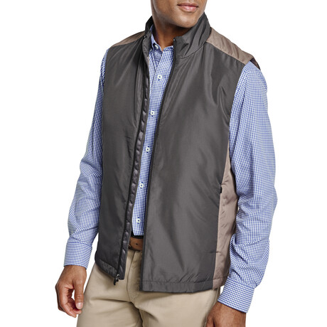 Xc4 Colorblock Vest // Taupe (S)