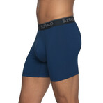 4 Pack Micro Touch / Rayon Stretch Boxer Brief // Set Sail + Dark Saphire (S)