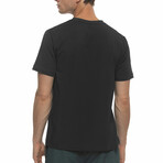 4 Pack Premium Cotton Crewneck T-Shirts // White + Black + Heather (S)