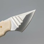 The Timber Wolf // Drop Point // Epoxy Resin